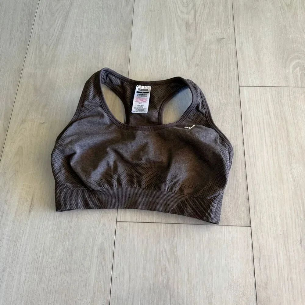 Gymshark women’s brown sport bra size m
